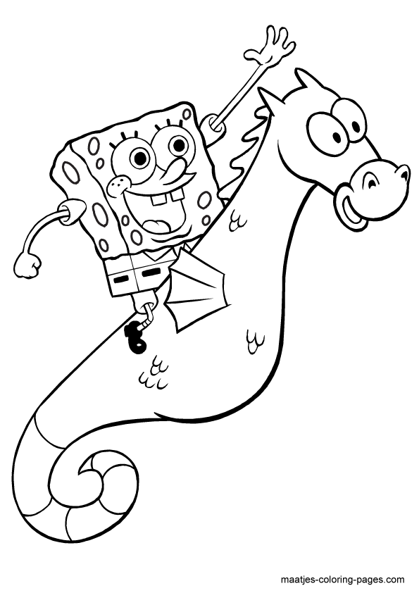 Sponge Bob kolorowanki